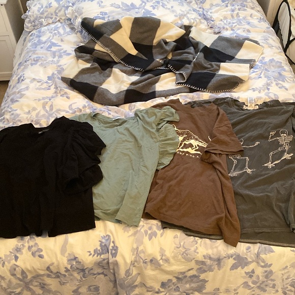 Bundle of shirts urban brandy Zara - Picture 1 of 5